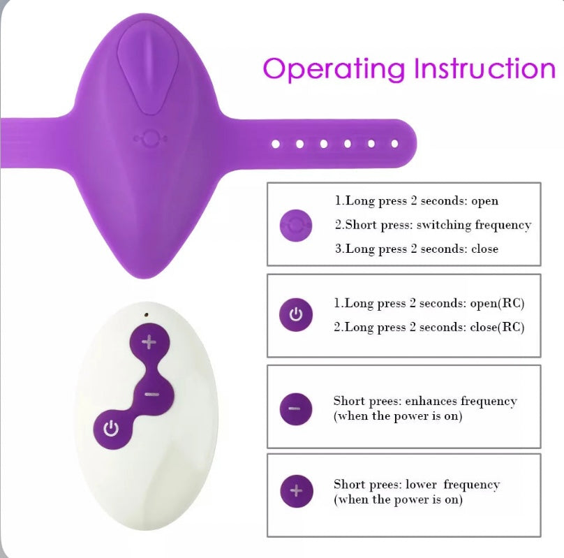 Attachable panty vibrator – KISS IT BETTER
